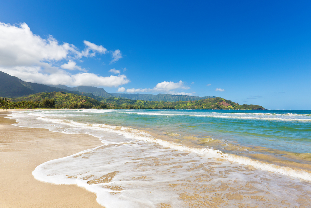 hanlei bay beach best beaches in kauai