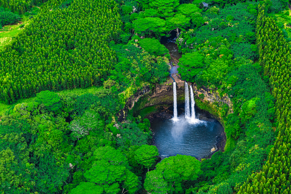 wailua falls romantic activity in kauai